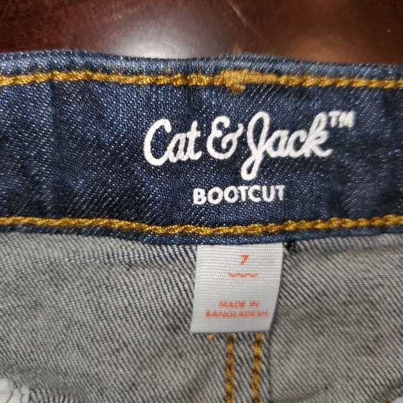 Boys Cat & Jack bootcut denim jeans - Picture 3 of 4
